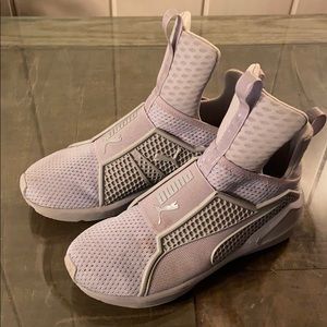 grey Puma x Fenty by Rihanna sneakers